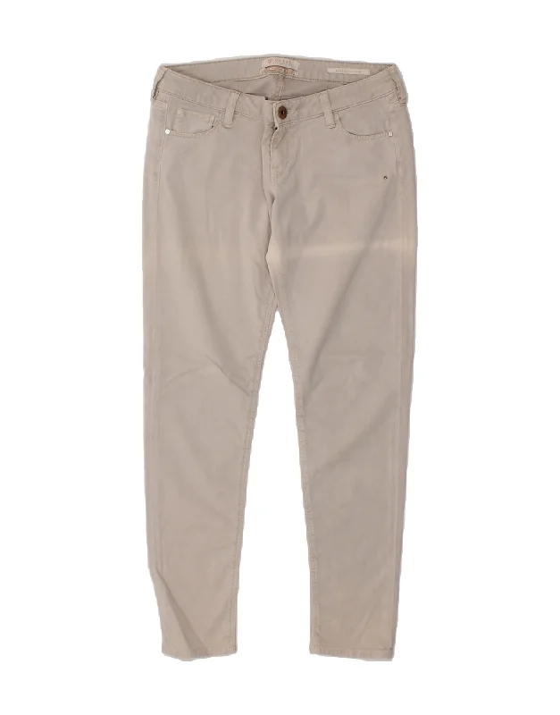 GUESS Womens Beverly Skinny Casual Trousers W29 L28 Grey Cotton Trousers Bootcut Casual GUESS Womens Beverly Skinny Casual Trousers W29 L28 Grey Cotton Trousers Bootcut Casual