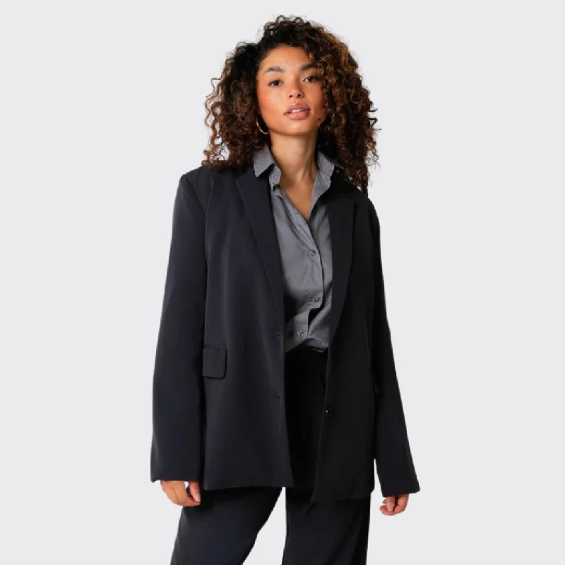 Eisa Blazer (Dark Grey) Women's Luxurious Jacket
