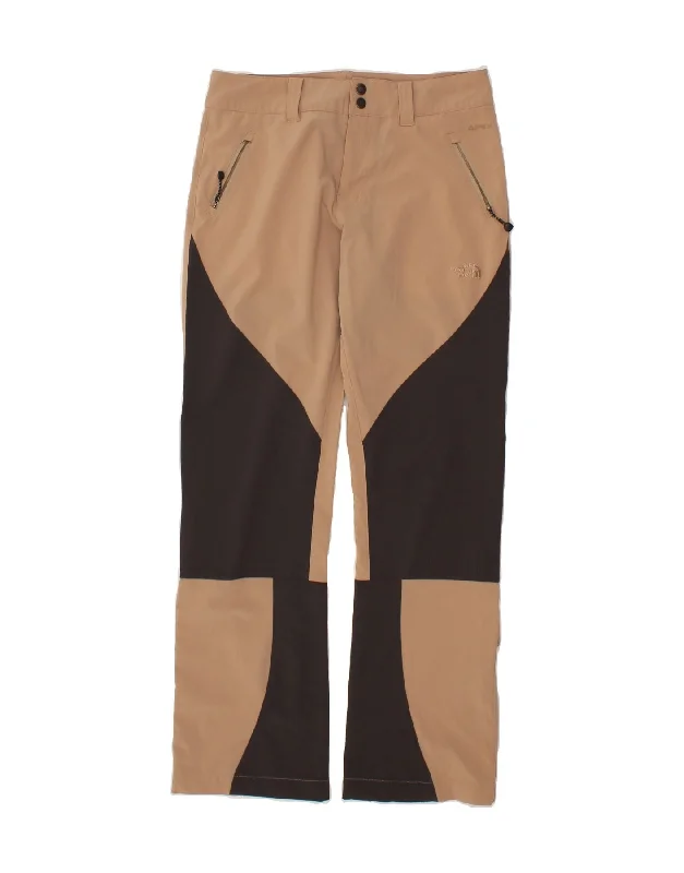 THE NORTH FACE Womens Straight Casual Trousers US 6 Medium W30 L31 Beige Trousers Custom Made THE NORTH FACE Womens Straight Casual Trousers US 6 Medium W30 L31 Beige Trousers Custom Made