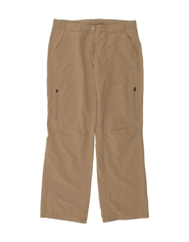 MCKINLEY Womens Straight Cargo Trousers UK 20 2XL W32 L30 Brown Polyamide Trousers Favorite Customer MCKINLEY Womens Straight Cargo Trousers UK 20 2XL W32 L30 Brown Polyamide Trousers Favorite Customer