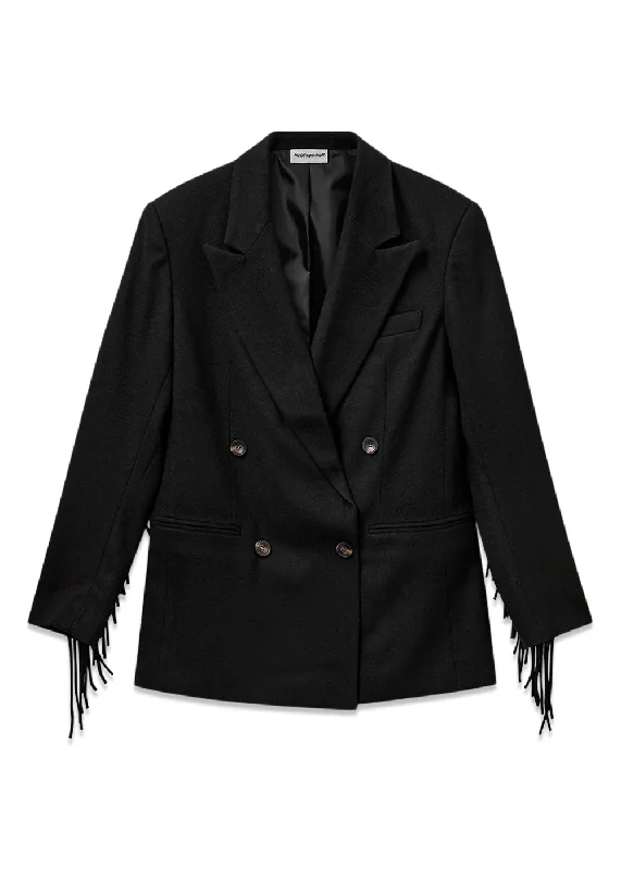 Hendrix Blazer - Black Women's Unique Blazer