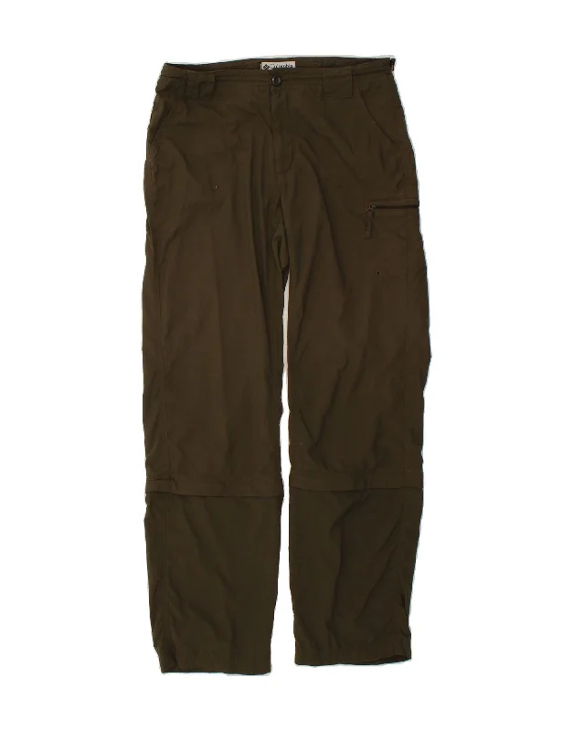 COLUMBIA Womens Straight Cargo Trousers UK 14 Medium W30 L31 Green Nylon Trousers Timeless Classic COLUMBIA Womens Straight Cargo Trousers UK 14 Medium W30 L31 Green Nylon Trousers Timeless Classic