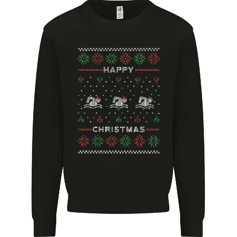 Christmas Swimming Design Mens Sweatshirt Jumper Hoodie with Button Classic Timeless Christmas Swimming Design Mens Sweatshirt Jumper Hoodie with Button Classic Timeless