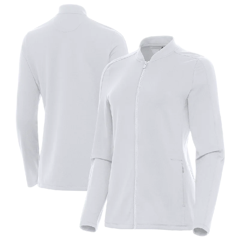 Antigua: Women's Essentials Full Zip Jacket - Continual 105666 Chenille Jacket Brocade Jacket Lace Jacket Antigua: Women's Essentials Full Zip Jacket - Continual 105666 Chenille Jacket Brocade Jacket Lace Jacket