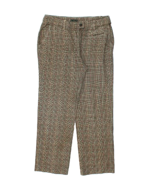 FRED PERRY Womens Straight Chino Trousers IT 44 Medium W32 L27 Green High Waist Slim Fit Ankle Length FRED PERRY Womens Straight Chino Trousers IT 44 Medium W32 L27 Green High Waist Slim Fit Ankle Length