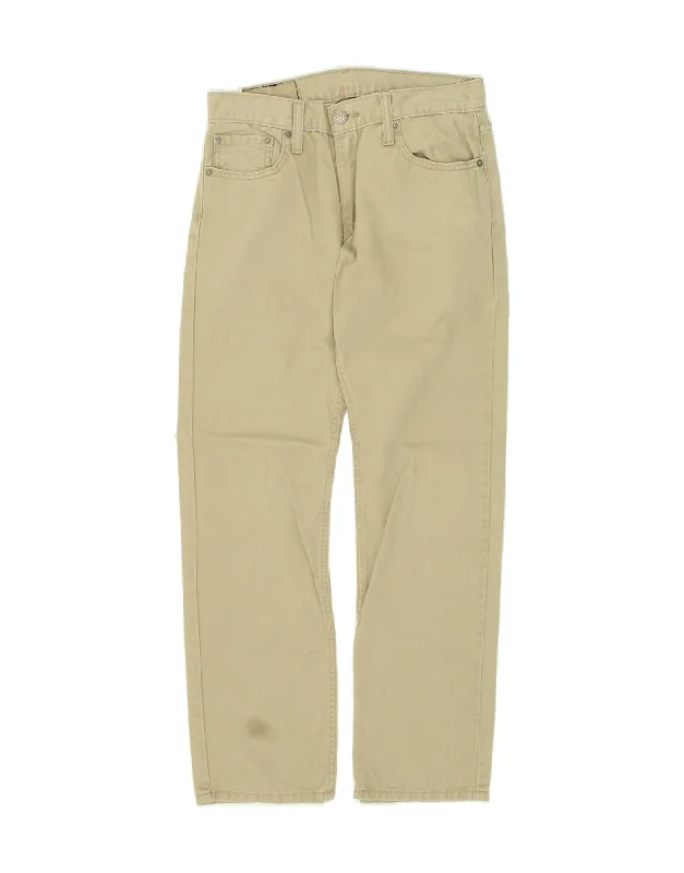 LEVI'S Womens 514 Straight Casual Trousers W29 L30 Green Cotton Trousers versatile functional LEVI'S Womens 514 Straight Casual Trousers W29 L30 Green Cotton Trousers versatile functional
