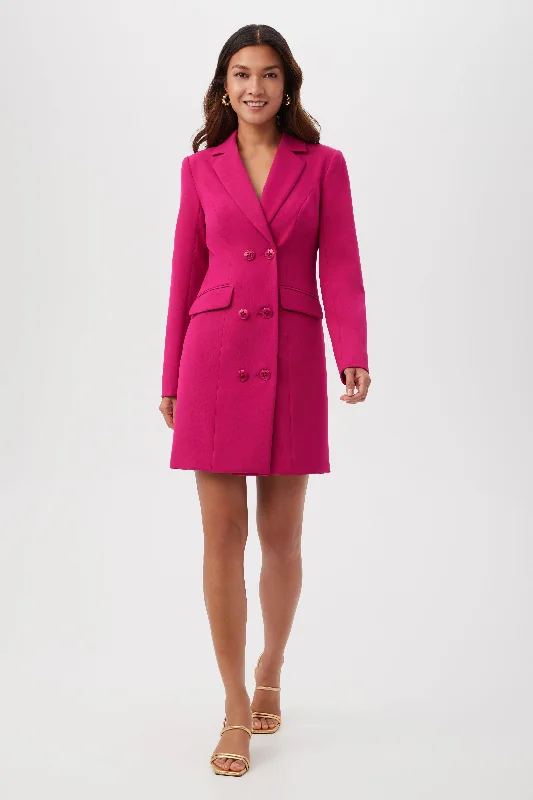 Katana 2 Long-Sleeve Double-Breasted Blazer Dress Women's Unique Blazer