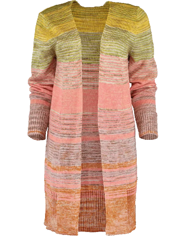 Open Mid Length Cardigan Boxy Cardigan Fitted Cardigan A-Line