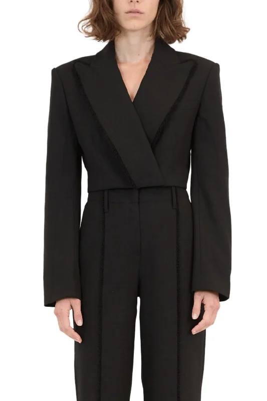 Cassian Cropped Blazer Women's Warm Suit