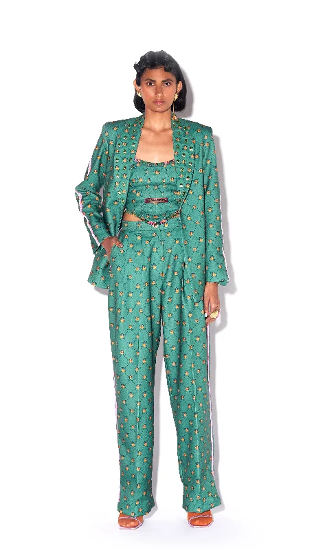 Cat-astrophe - Blazer, Corset and Pants set Women's Unique Blazer