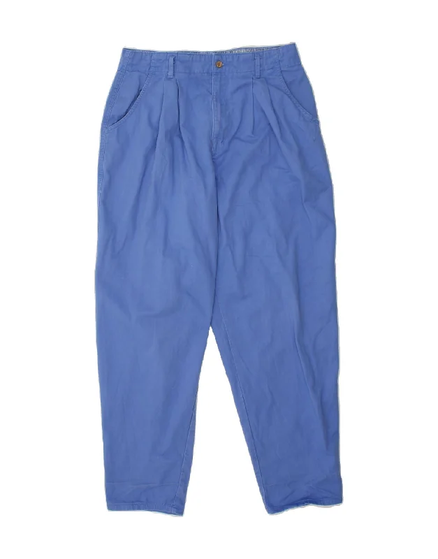 DOCKERS Womens High Waist Chino Trousers US 16 XL W£2 L30 Blue Cotton Trousers Canvas Durable DOCKERS Womens High Waist Chino Trousers US 16 XL W£2 L30 Blue Cotton Trousers Canvas Durable