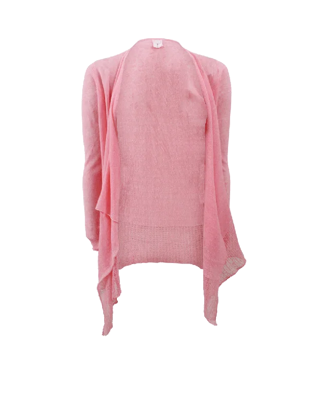 Linen Gauze Cardigan Stylish Fashionable Trendy