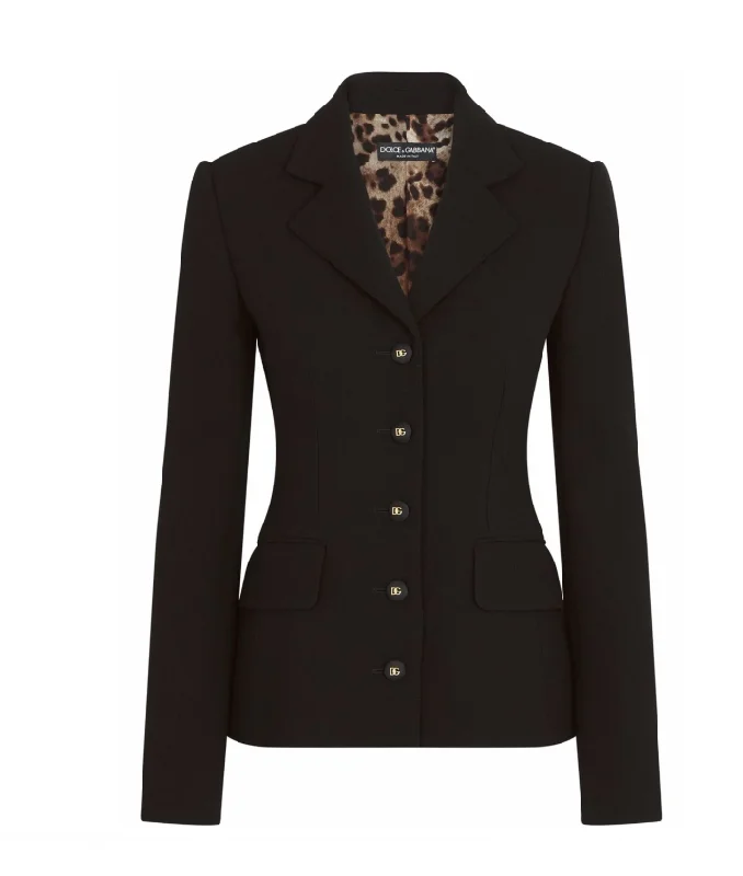 Dolce & Gabbana single-breasted wool blazer Women's Fashion Blazer
