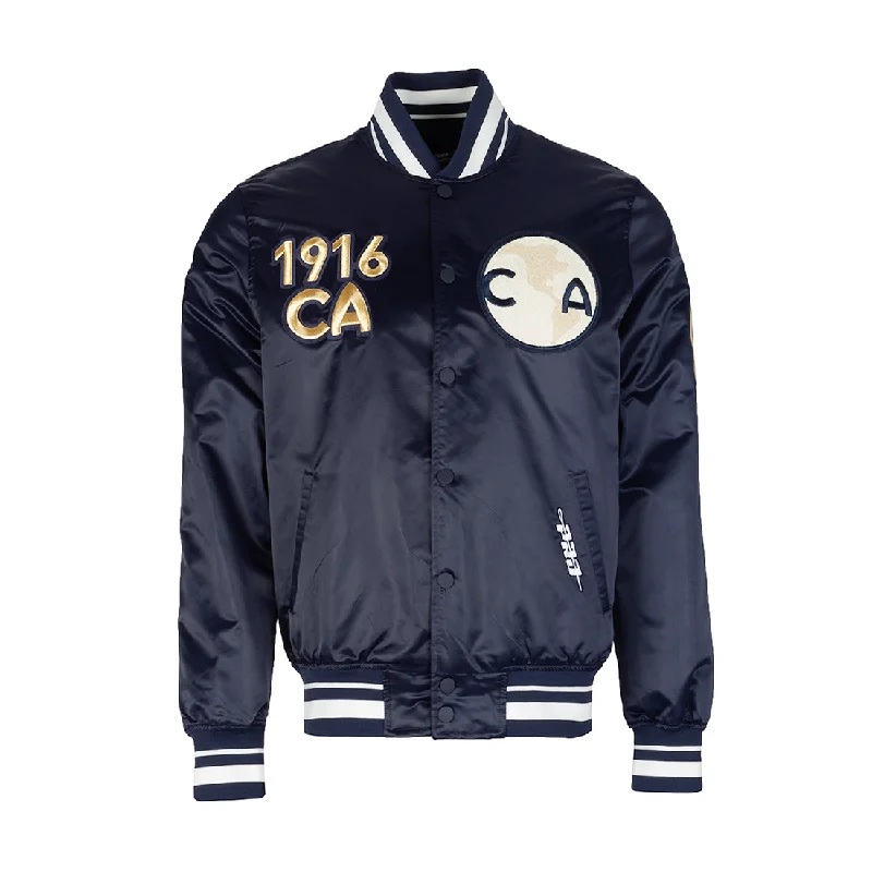 Club America Premium M Rib Satin Jacket Insulated Jacket Fitted Jacket Loose Jacket Club America Premium M Rib Satin Jacket Insulated Jacket Fitted Jacket Loose Jacket