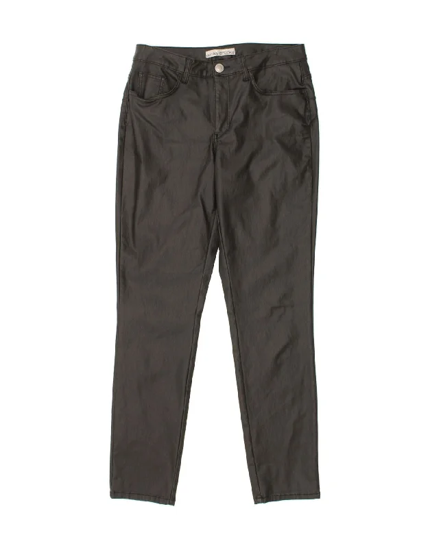 ASHLEY BROOKE Womens Slim Casual Trousers UK 16 Large W34 L30 Black Trousers chic elegant ASHLEY BROOKE Womens Slim Casual Trousers UK 16 Large W34 L30 Black Trousers chic elegant