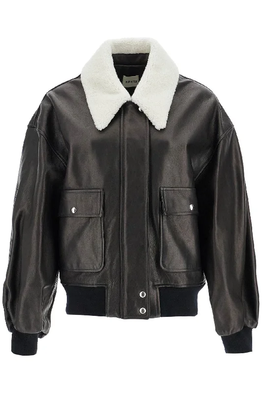 Leather Shellar Jacket Striped Jacket Polka Dot Jacket Floral Jacket
