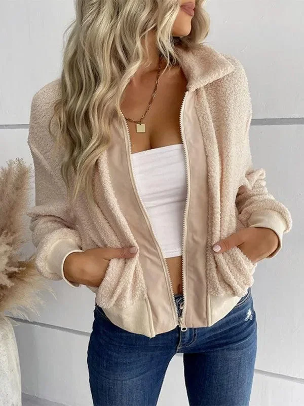 Casual Slim Fit Zip Women's Winter Jacket V-Neck Jacket Boat Neck Jacket Square Neck Jacket Casual Slim Fit Zip Women's Winter Jacket V-Neck Jacket Boat Neck Jacket Square Neck Jacket