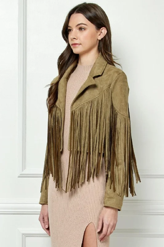 Veveret Suede Fringe Long Sleeve Moto Jacket Print Jacket Jacquard Jacket Patchwork Jacket Veveret Suede Fringe Long Sleeve Moto Jacket Print Jacket Jacquard Jacket Patchwork Jacket
