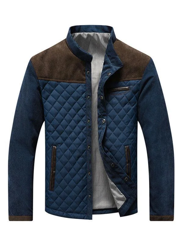 Side Seam Pocket Men Winter Jacket Nylon Jacket Polyester Jacket Spandex Jacket