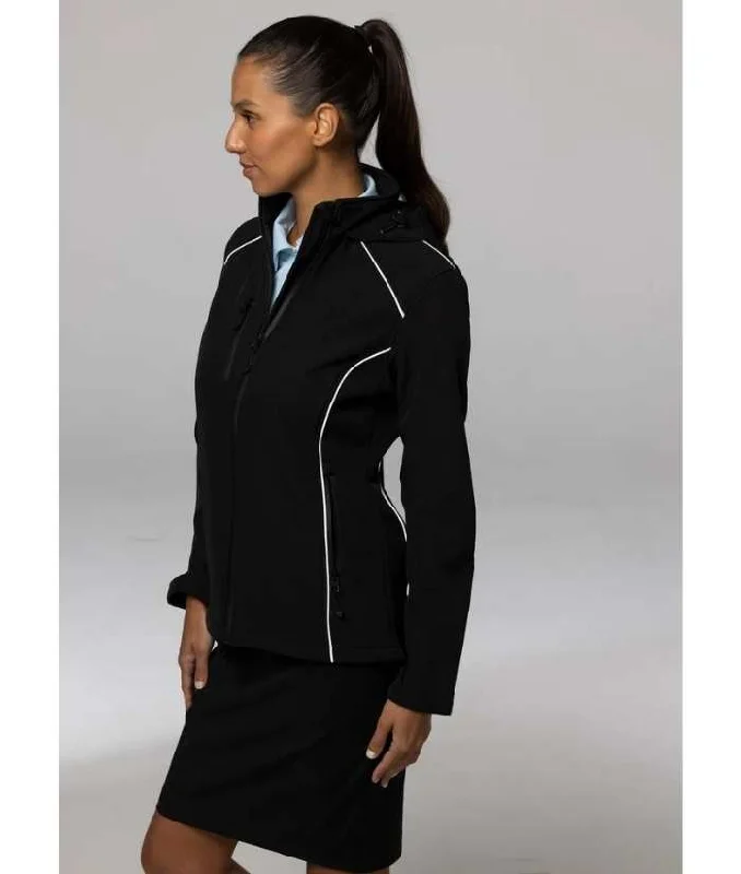 Aspen Womens Softshell Jacket Fleece Fabric Down Fabric Feather Fabric