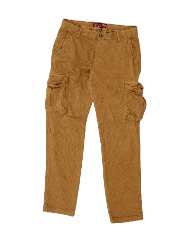 OVS Womens Slim Cargo Trousers IT 46 Large W32 L32 Brown Cotton Trousers Ceremony Elegant OVS Womens Slim Cargo Trousers IT 46 Large W32 L32 Brown Cotton Trousers Ceremony Elegant
