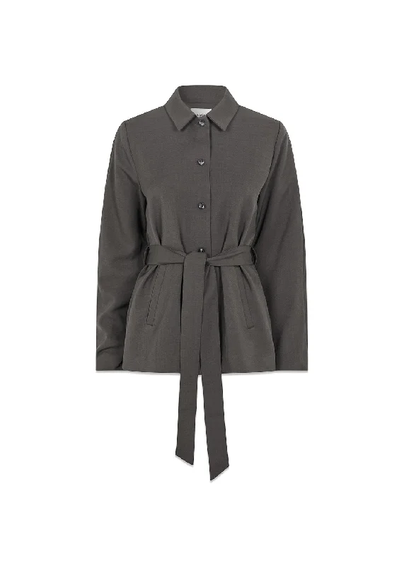 LonnieMD blazer - Dark Grey Melange Women's Advanced Suit