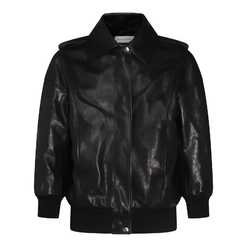 Alexander Mcqueen Jackets Black Herringbone Jacket Houndstooth Jacket Plaid Jacket