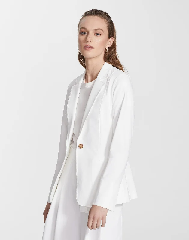 Plus-Size Fundamental Bi-Stretch Rozella Blazer Women's Fashion Blazer