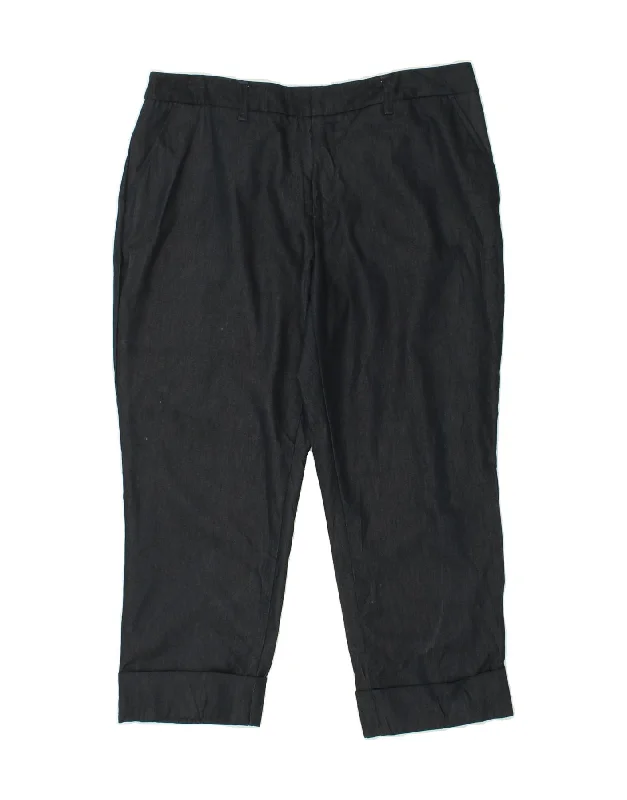 MOSSIMO Womens Stretch Crop Chino Trousers US 14 XL W36 L24 Navy Blue Trousers Running Lightweight MOSSIMO Womens Stretch Crop Chino Trousers US 14 XL W36 L24 Navy Blue Trousers Running Lightweight