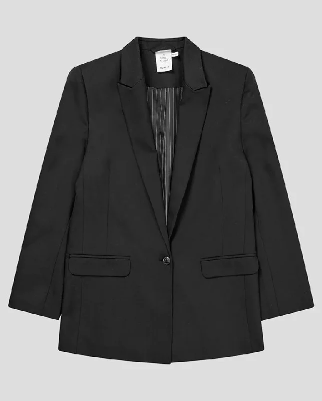 Sussima Boyish Blazer BLACK Women's Designer Suit