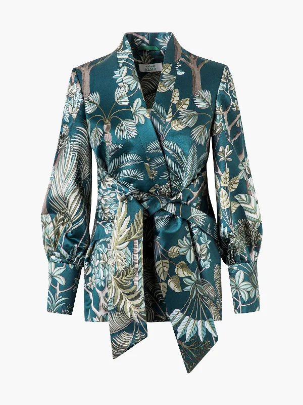 Blazer | Selvatica Green Women's Brand Blazer