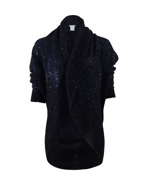 Sequin Cape Cardigan Lace Blend Ribbed Blend Corduroy Blend