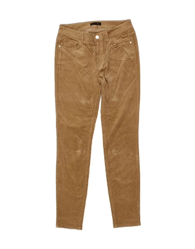 MASSIMO DUTTI Womens Skinny Corduroy Trousers W30 L29 Brown Trousers Business Professional MASSIMO DUTTI Womens Skinny Corduroy Trousers W30 L29 Brown Trousers Business Professional
