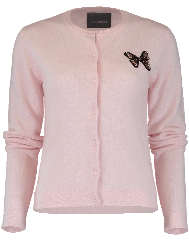 The Extra Cardigan Chenille Brocade Lace