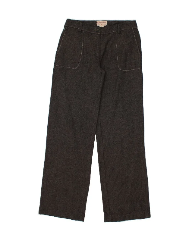 MARLBORO CLASSICS Womens Straight Chino Trousers EU 42 Large W30 L33 Grey Trousers Pleated Formal MARLBORO CLASSICS Womens Straight Chino Trousers EU 42 Large W30 L33 Grey Trousers Pleated Formal