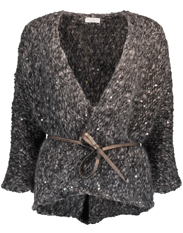 Paillette Knit Cardigan Rayon Fabric Velvet Fabric Corduroy Fabric