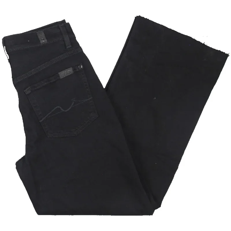 7 Womens Cropped Trouser Cropped Jeans Trousers Canvas Durable