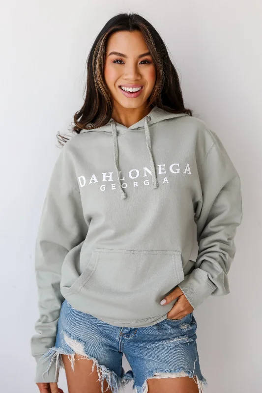 Sage Dahlonega Georgia Hoodie Hoodie with Fur Luxurious Winter