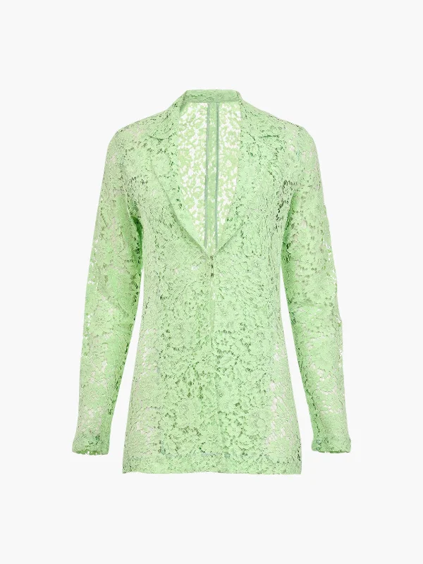Celia Blazer | Green Women's Warm Suit
