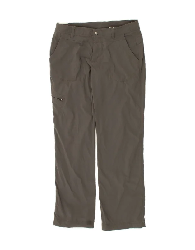 EDDIE BAUER Womens Straight Cargo Trousers US 8 Medium W34 L32 Grey Nylon Trousers Designer Luxury EDDIE BAUER Womens Straight Cargo Trousers US 8 Medium W34 L32 Grey Nylon Trousers Designer Luxury