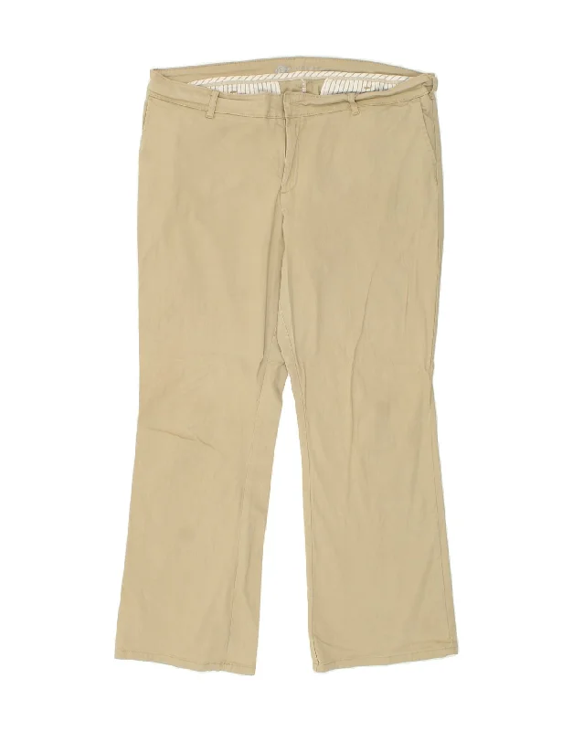 DICKIES Womens Bootcut Chino Trousers W38 L30 Beige Cotton Trousers luxurious premium DICKIES Womens Bootcut Chino Trousers W38 L30 Beige Cotton Trousers luxurious premium