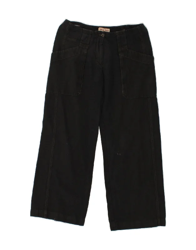 MARLBORO CLASSICS Womens Loose Fit Trousers EU 42 Large W32 L27 Black Trousers Mesh Breathable MARLBORO CLASSICS Womens Loose Fit Trousers EU 42 Large W32 L27 Black Trousers Mesh Breathable