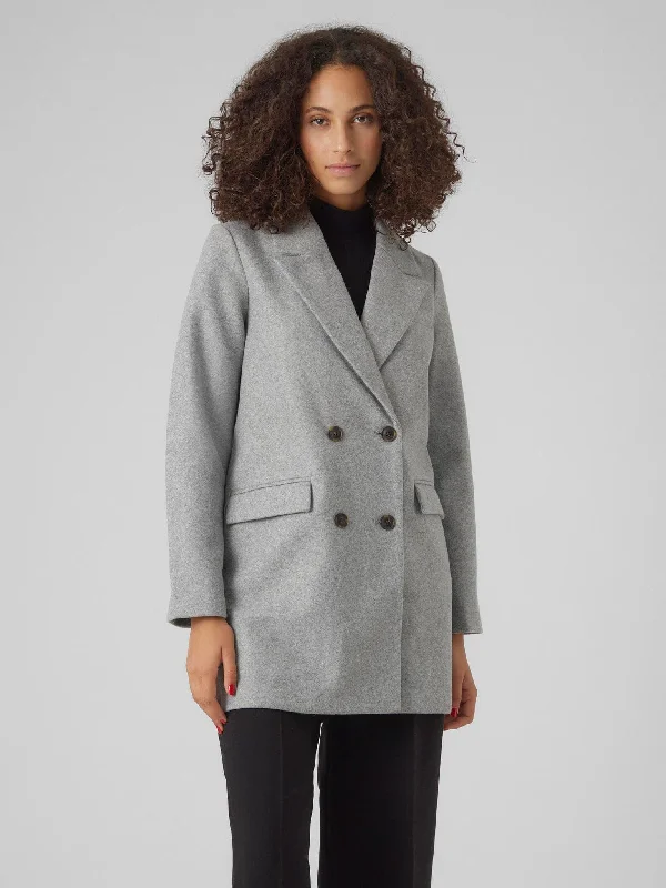 Γυναικείο παλτό VMVINCEAURA JACKET BOOS 10290107 | 10290107 Cotton Fabric Linen Fabric Terry Fabric Γυναικείο παλτό VMVINCEAURA JACKET BOOS 10290107 | 10290107 Cotton Fabric Linen Fabric Terry Fabric