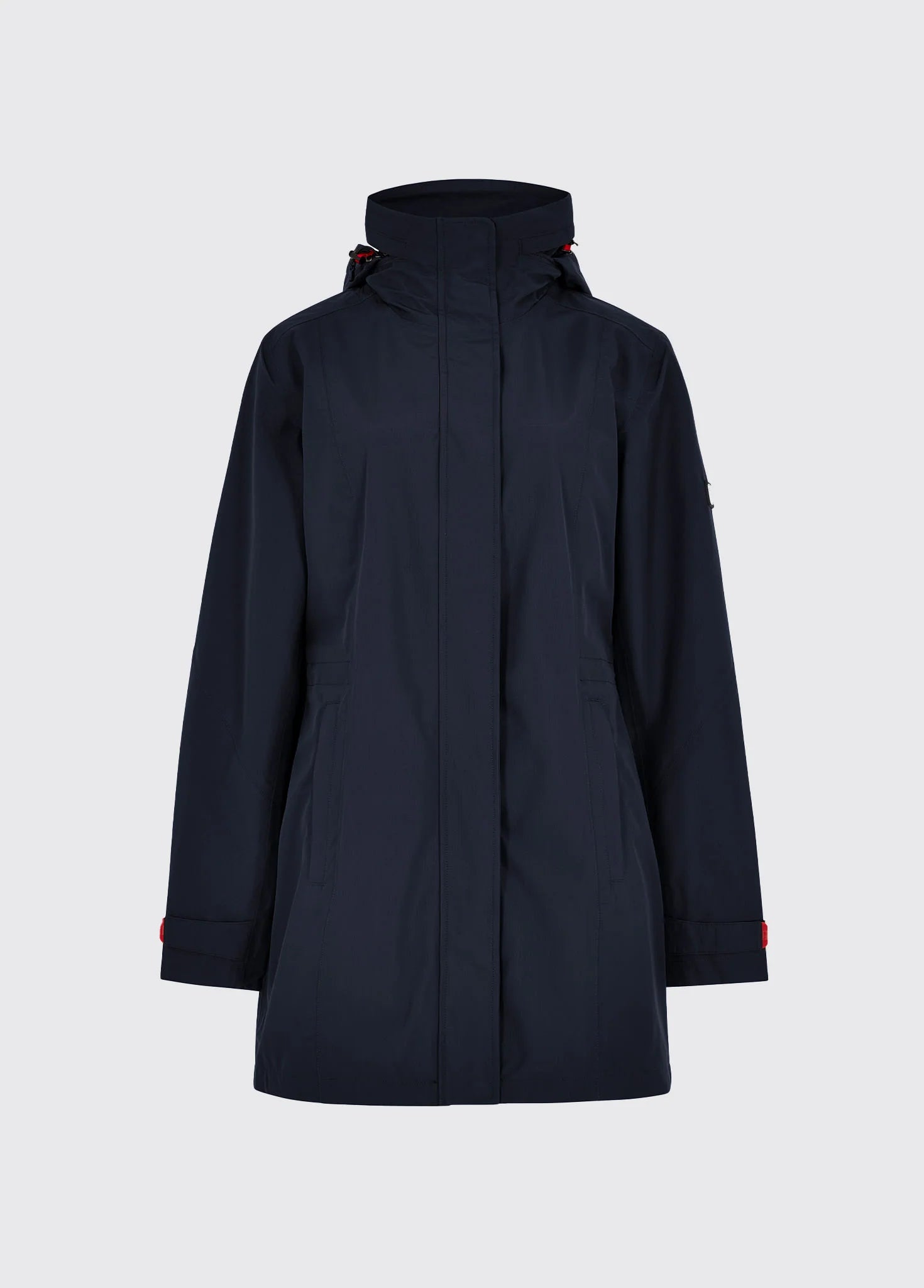 Lakeside Waterproof Jacket - Navy Oversized Jacket Tailored Jacket Straight Jacket