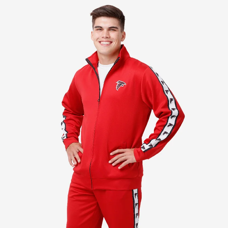 Atlanta Falcons Stripe Logo Track Jacket Striped Jacket Polka Dot Jacket Floral Jacket Atlanta Falcons Stripe Logo Track Jacket Striped Jacket Polka Dot Jacket Floral Jacket