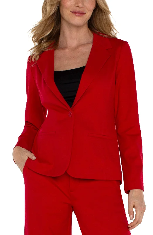 FITTED BLAZER SUPER STRETCH Women's Vintage Jacket