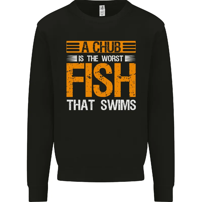 Chub Worst Fish That Swims Funny Fishing Mens Sweatshirt Jumper Hoodie with Double Zipper Versatile Adjustable Chub Worst Fish That Swims Funny Fishing Mens Sweatshirt Jumper Hoodie with Double Zipper Versatile Adjustable