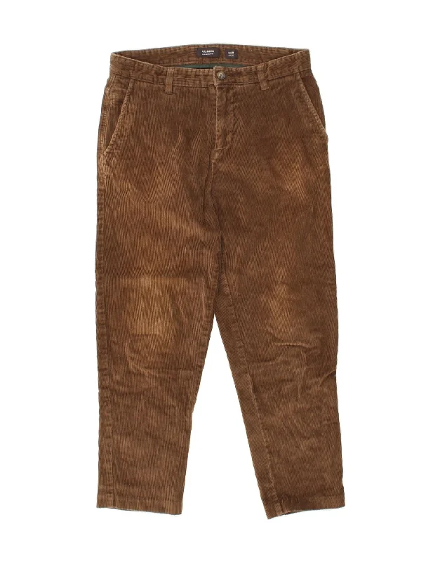 PULL & BEAR Womens Tapered Corduroy Trousers EU 40 Medium W31 L26 Brown Trousers cozy soft PULL & BEAR Womens Tapered Corduroy Trousers EU 40 Medium W31 L26 Brown Trousers cozy soft