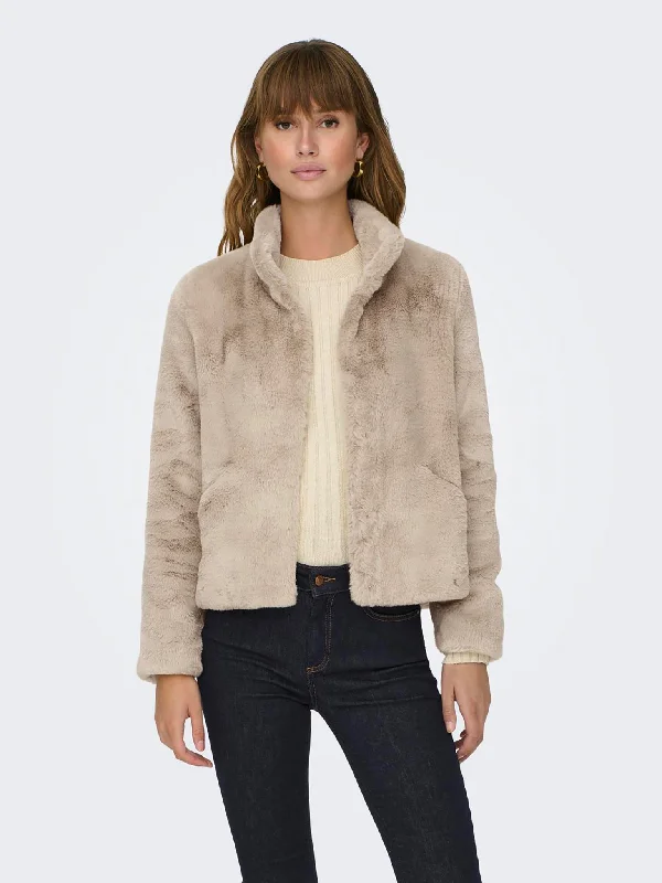 Γυναικεία γούνα ONLNEWVIDA FAUX FUR JACKET OTW 15295423 | 15295423 Rayon Jacket Velvet Jacket Corduroy Jacket Γυναικεία γούνα ONLNEWVIDA FAUX FUR JACKET OTW 15295423 | 15295423 Rayon Jacket Velvet Jacket Corduroy Jacket