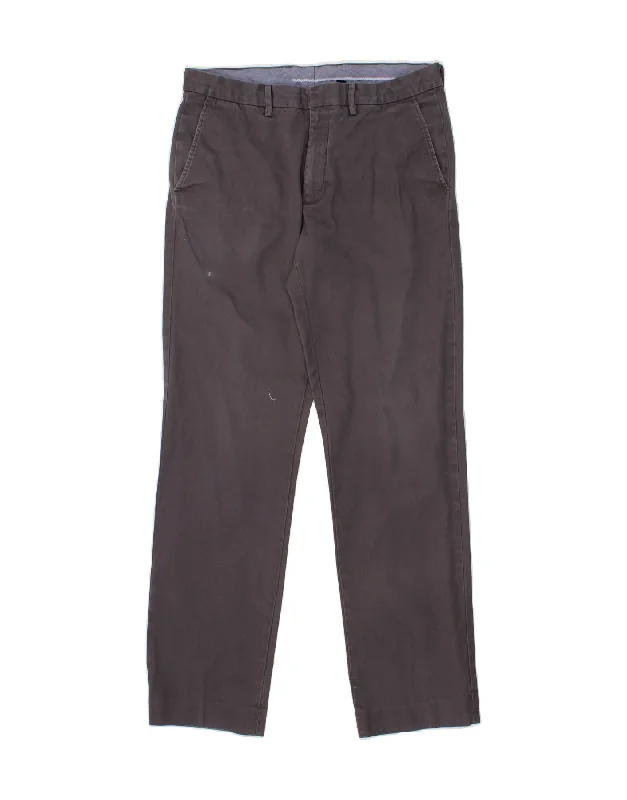 J. CREW Womens Straight Chino Trousers W33 L34  Grey Trousers Favorite Customer
